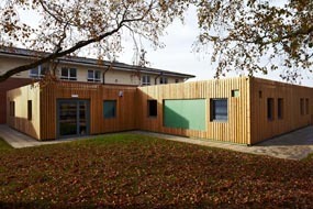 A recycled modular building from Foremans for new academy